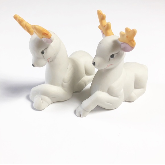 Pair of Vintage Artmark Deer Reindeer Figures